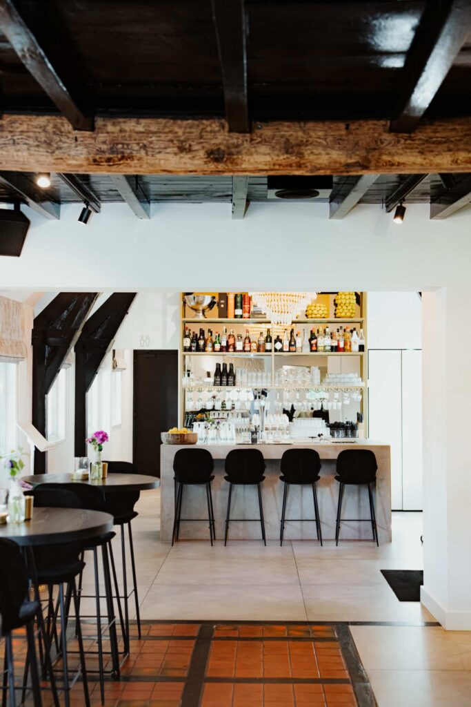 Bar in vergaderlocatie op Auberge Eeckaerde